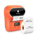 Portable Bluetooth Thermal Label Printer Maker for Clothing, Jewelry, Retail, Barcode