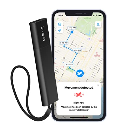 Real Time GPS Tracker - for Vehicles, Cars, Motorcycles, Bikes, Kids - Motion and Tilt Alerts
