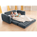 Intex Pull-Out Sofa Inflatable Bed, 80" X 91" X 26", Queen