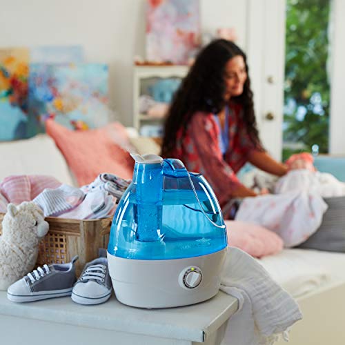 Cool Mist Humidifier {2.2L Water Tank} Quiet Ultrasonic Humidifiers for Bedroom & Large