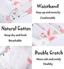 Little Girls' Shorts Panties Boyshort Briefs 6 Pack Soft 100% Cotton