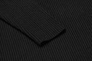 COOFANDY Mens Ribbed Slim Fit Knitted Pullover Turtleneck Sweater (Small, Black)