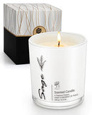 Sage Candles for Cleansing House Negative Energy, Alternative to Smudge Sticks