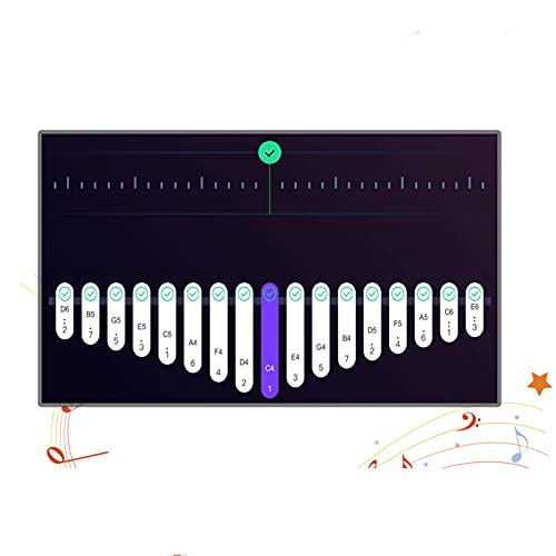 Kalimba 17-Key Thumb Piano with Instruction Book and Tuning Hammer