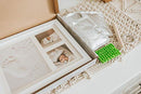 Baby Handprint & Footprint Keepsake Photo Frame Kit -Personzalize it