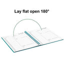 To Do List Notebook, Daily Planner Undated - Hourly Planner, 7.6"x10.2"96 Pages,Green