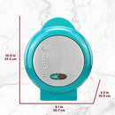 Non-Stick Omelet & Frittata Maker, Teal/Stainless Steel - Makes 2 Individual Portions