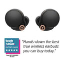 Sony WF-1000XM4 Wireless Earbud Headphones with Alexa Built-in, Black
