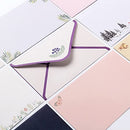 81pcs Stationary Paper and Envelopes Set, Contain 54 stationery paper and 27 envelopes