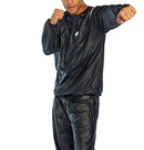Men's Sauna Suit, L/XL , Black