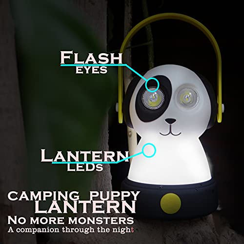 Headlamp & Camping Lantern Set for Kids, Battery Powered Lightweight Tent Lights