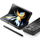 Samsung Galaxy Z Fold 4 Case with Hinge Protection Built-in [Screen Protector] [Kickstand]
