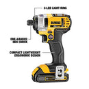 DEWALT 20V Max Impact Driver Kit, 1/4-Inch (DCF885C1)