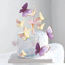 22pcs Dancing Ballet Girls Butterfly Decoration Cake Topper Cake Party Decorations