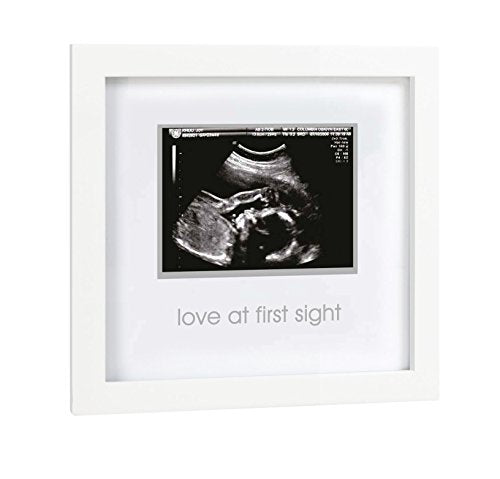 Love at First Sight Sonogram Picture Frame, Pregnancy Keepsake Photo Frame