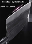 Forging Serbian Chef Knife Kitchen Chef Knives Full Tang High Carbon Clad Steel