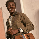 Fossil Men's Automatic Stainless Steel and Leather Three-Hand Watch