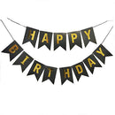 Birthday Party Decoration Gold Background Balloons Set Party Supplies With String
