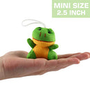 32 Piece Mini Plush Animal Toy Set, Cute Small Animals Plush Keychain Decoration
