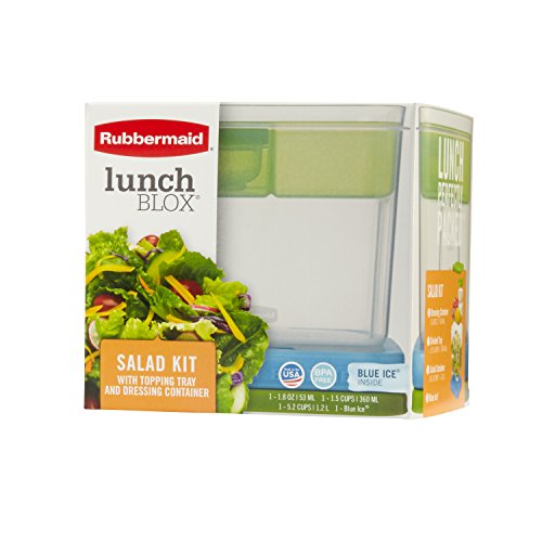 Rubbermaid LunchBlox Salad Kit ,Green