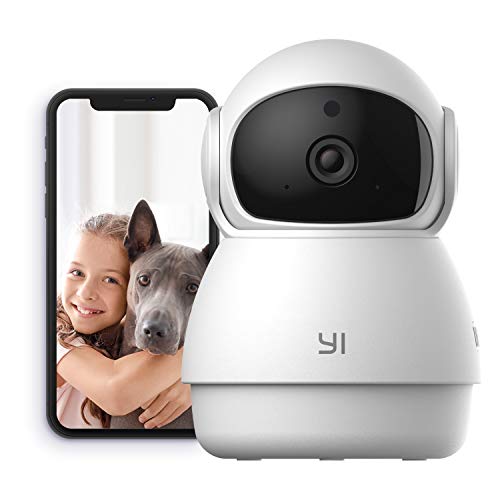 Security Camera, 360 Degree 2.4G Smart Indoor Pet Dog Cat Cam with Night Vision