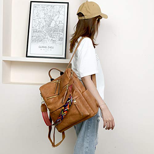 Fashion Backpack Purses Multipurpose Design Convertible