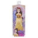Disney Princess Royal Shimmer Belle Doll, Fashion Doll with Skirt and Accessories, Toy for Kids Ages 3 and Up , Yellow
