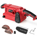 7Amp Belt Sander with 20 Pcs Sanding belt, 3 x 18 Inch Belt Sander with Screw Clamps