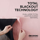 Total Blackout Energy Saving Curtains for Summer, 84 Inches Long, Set of 2