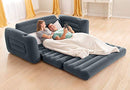 Intex Pull-Out Sofa Inflatable Bed, 80" X 91" X 26", Queen