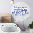 NIVEA Moisture Lip Care, Lip Balm Stick with Shea Butter, Jojoba Oil and Avocado Oil, 0z