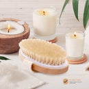 Dry Skin Body Brush - Improves Skin's Health and Beauty - Natural Bristle