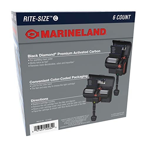 Marineland Rite-Size Cartridge C, 6-Pack