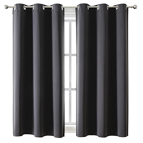Curtains for Bedroom and Living Room - 2 Panels Set Thermal Insulated Room Darkening