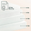 6 Inch Green Tea Memory Foam Mattress / CertiPUR-US Certified / Bed-in-a-Box