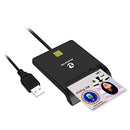 CAC Card Reader Military, Smart Card Reader DOD Military USB Common Access CAC, Compatible with Windows, Mac OS and Linux