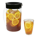 Iced Tea and Coffee Maker with 64 Ounce Pitcher, Black
