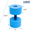 High-Density EVA-Foam Dumbbell Set - Soft Padded - Water Aerobics, Aqua Therapy