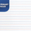 Primary Composition Notebook, Wide Ruled Comp Book, Lined Paper, Grades K-2 Writing Workbook