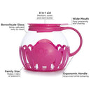 Ecolution Original Microwave Micro-Pop Popcorn Popper, Borosilicate Glass