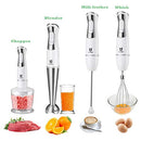 5-in-1 8-Speed Stick Blender with 500ml Food Grinder,Puree Infant Food, Smoothies
