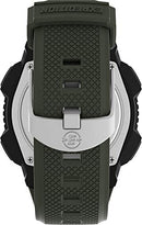 Men's Expedition Base Shock 45mm Watch – Black Resin Case Green Resin Strap