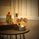 Sympathy Gift in Memory of Loved One, Angel Statue Tealight Candle Holder