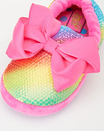 Girls' Slippers - Plush Fuzzy Slipper House Shoes (Toddler/Girl), Size 9/10