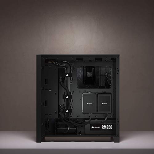 Corsair 4000D Airflow Tempered Glass Mid-Tower ATX PC Case - Black