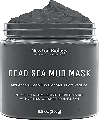 Dead Sea Mud Mask for Face and Body - Spa Quality Pore Reducer for Acne, Blackheads and Oily Skin