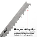 Jig Saw Blades 25pcs,Assorted Professional Saw Blades for Wood and Metal