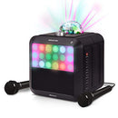 Portable Karaoke Machine - Singsation Star Burst - System Comes w/ 2 Mics