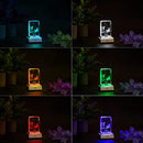3D Pisces Crystal Zodiac Gifts for Birthday Constellation Lamp Room Decor Horoscope Astrology Gifts
