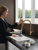 Gold Kitchen Faucet Touch, Touch Kitchen Faucets with Pull Down Sprayer